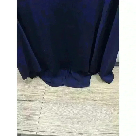 APT.9 X-LARGE NAVY TUNIC TOP RAYON DECORATION FOR WOMAN - Picture 6 of 11